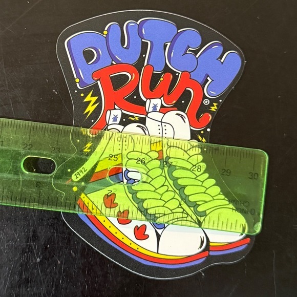Dutch‎ Bros Coffee 9/10/25 release Run Shoes Sticker - Picture 5 of 5